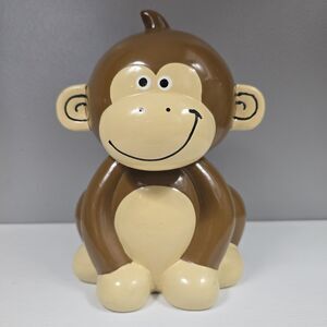 Vintage Ceramic Monkey Coin Piggy Bank FAB Starpoint NY Collectable CUTE!